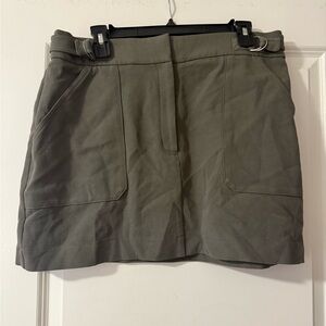 Express Olive Green Skirt